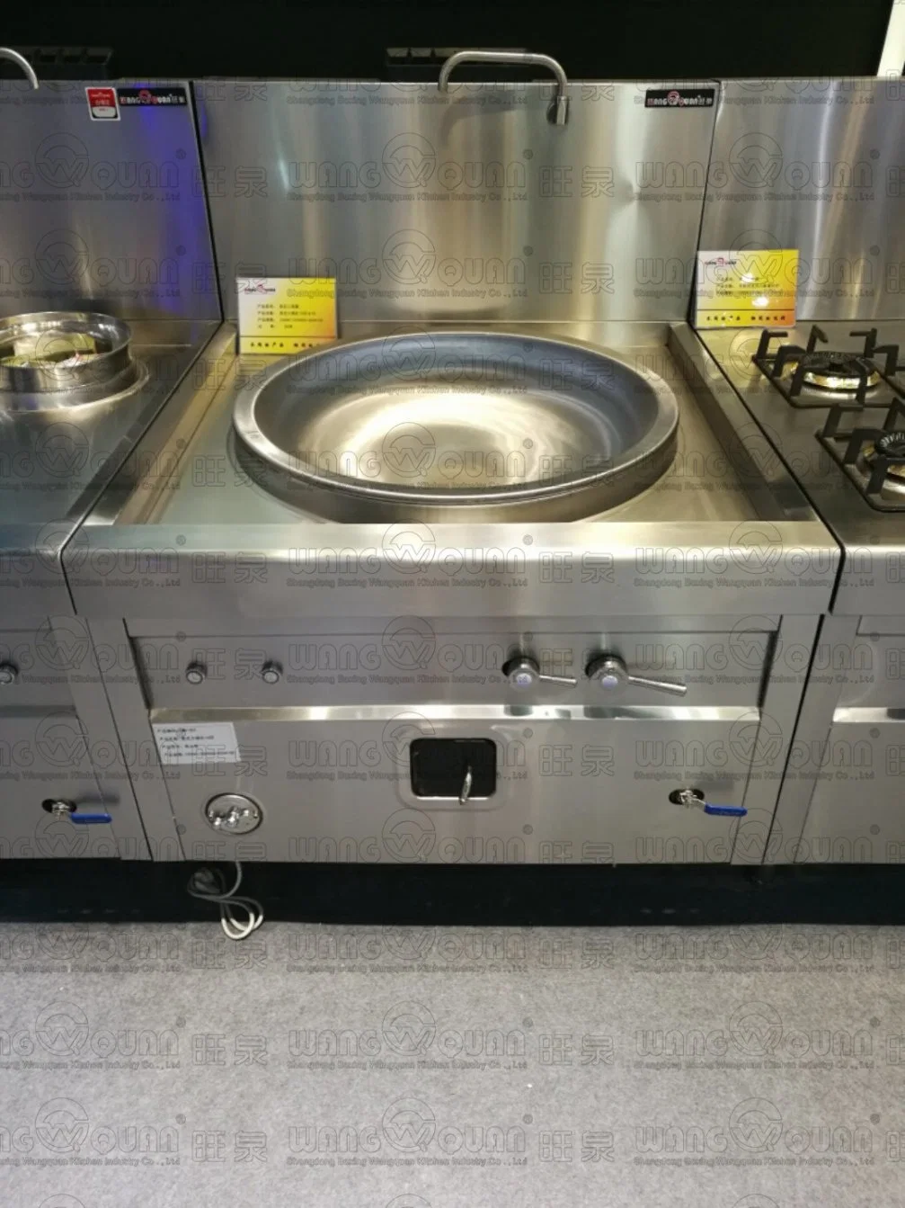 Chinese Kitchen Equipment for Cooking SS304