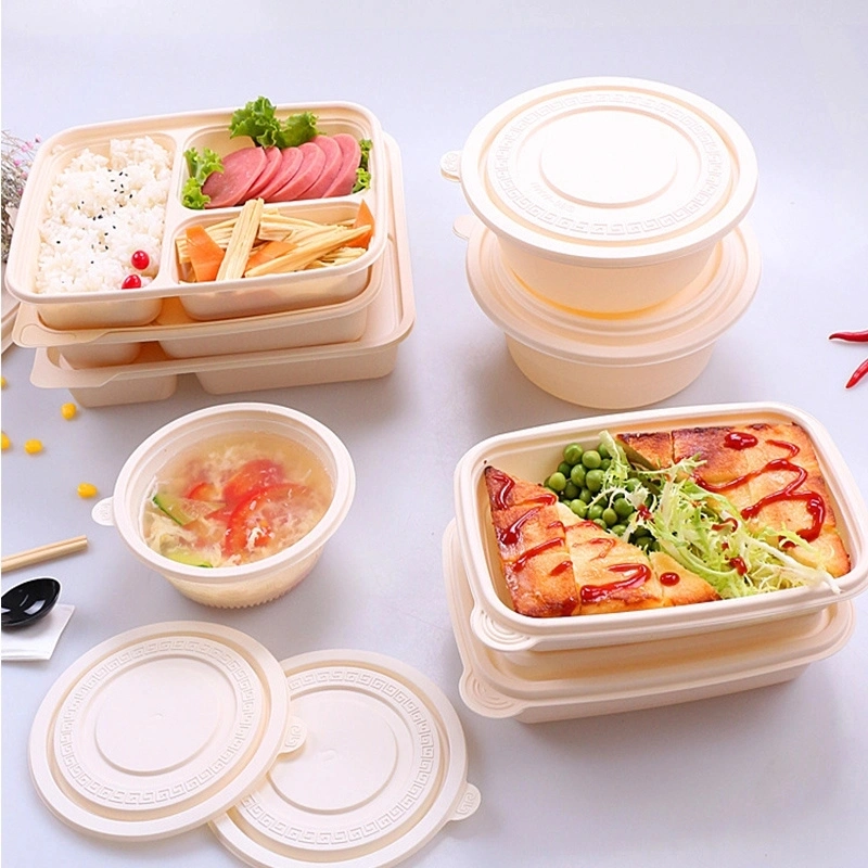 Patent Certified Disposable Bowls Biodegradable Biodegradable Lunch Bowl Disposable Tableware Party