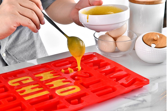 Europe Standard 26 Letters Baking Utensils Siliconl Cake Mould Cake Baking Utensils