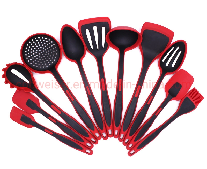 High Quality Colorful Utensils Cuisine Spatula Kitchen Accessories Set Utensil