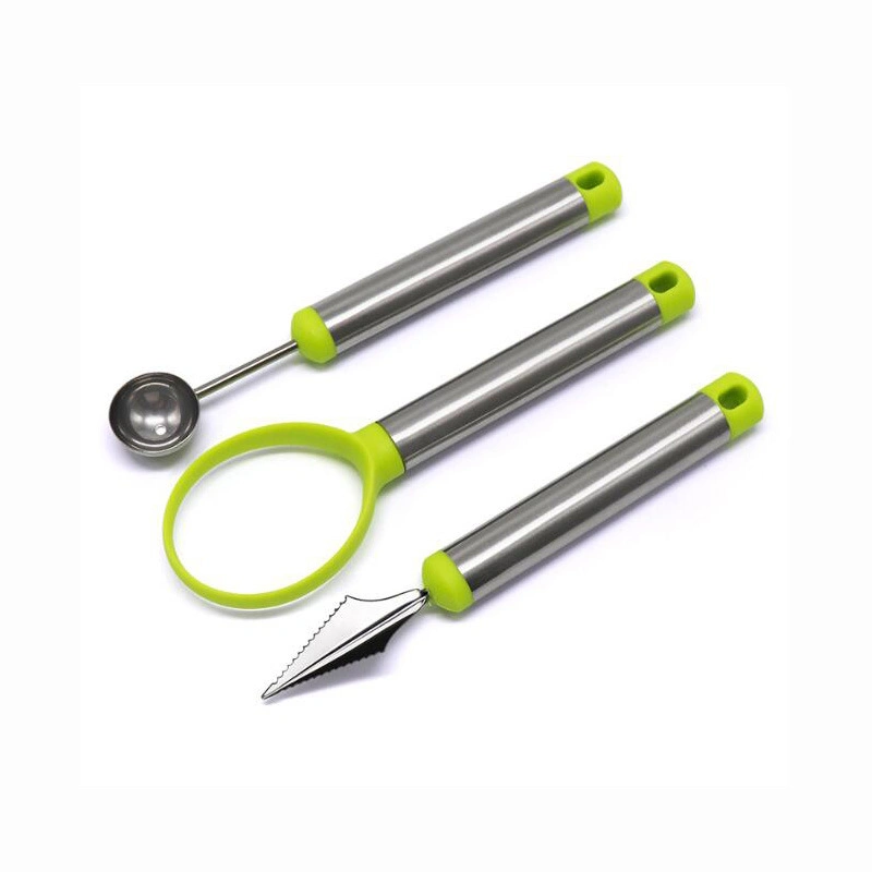 3 in 1 Stainless Steel Fruits Scooper Tool Mi12274