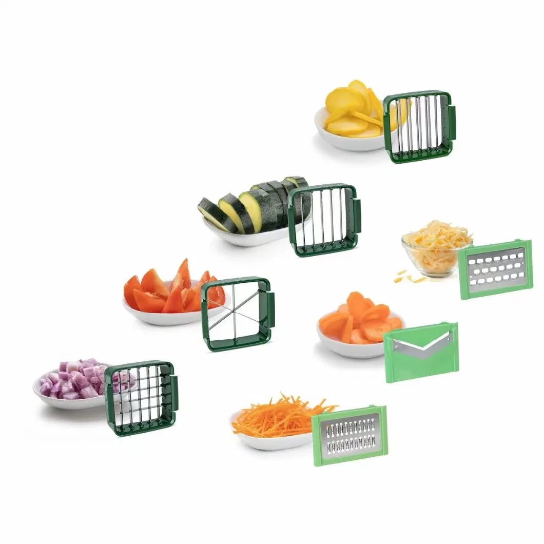 Multi-Purpose Grater Kitchen Gadget Tool for Fruit and Vegetables Chopper Slicer Bl15935