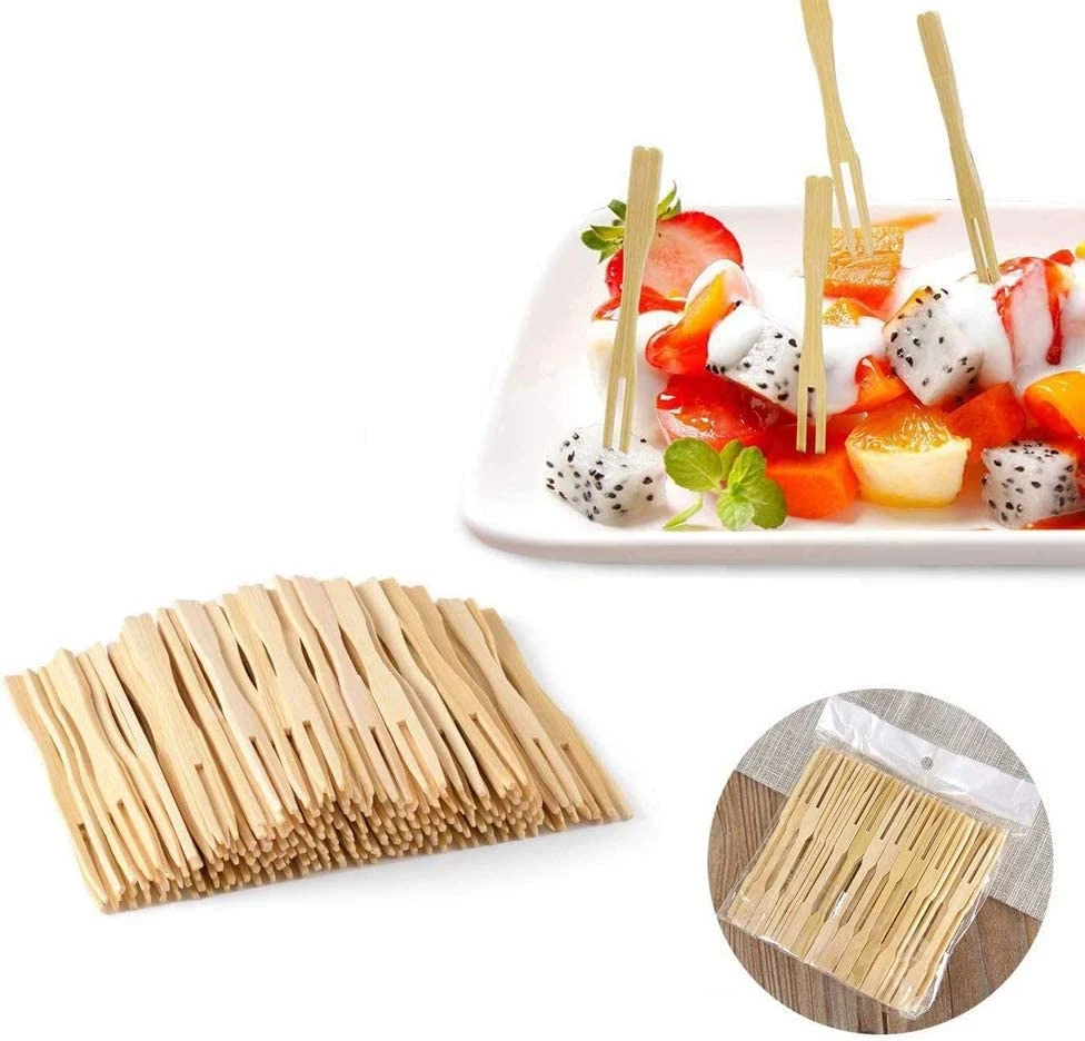 Bamboo Disposable Cutlery Spoon Knife Fork Set