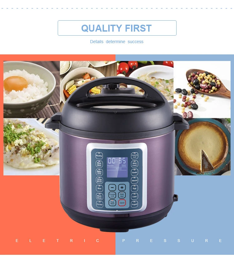 8 Quart 9 in 1 Nonstick Electric Stainless Steel Pressure Rice Cookers