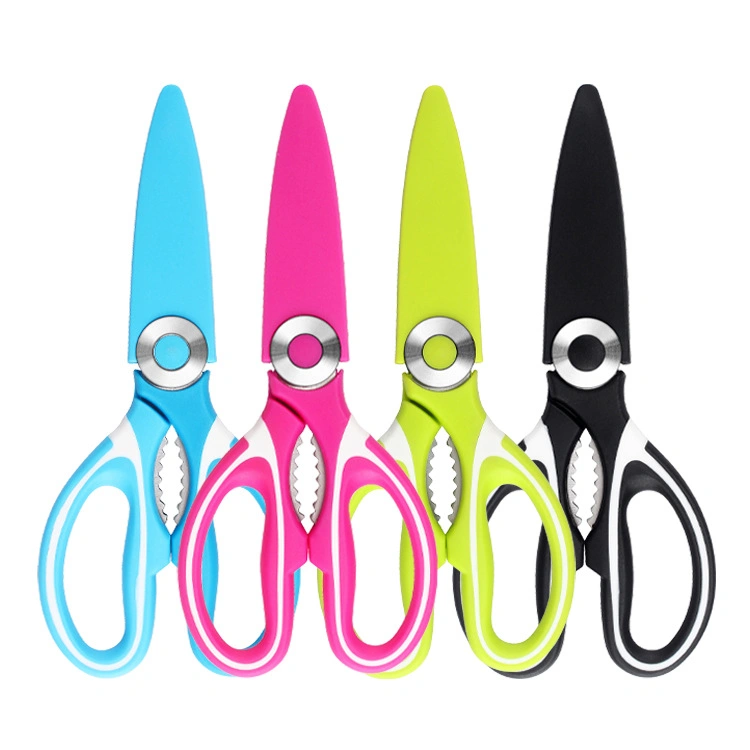 High Quality Multifunctional Stainless Steel Kitchen Scissors for Home