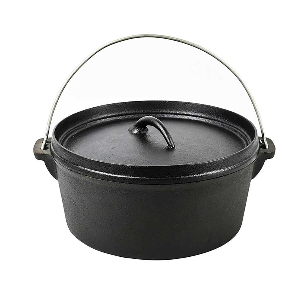 Pre Seasoned Cast Iron Camping Cookware Custom Brand