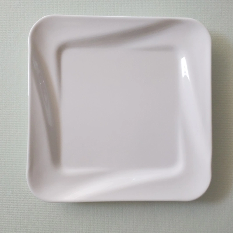 100% Melamine Food Grade Plastic Dinnerware Deep Soup Plates Sets