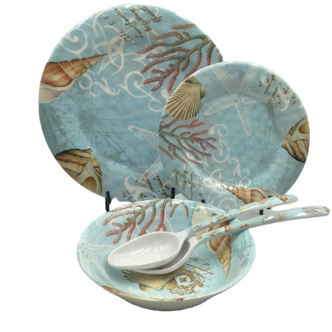 LFGB Standard Melamine Dinner Set Wholesale Melamine Tableware