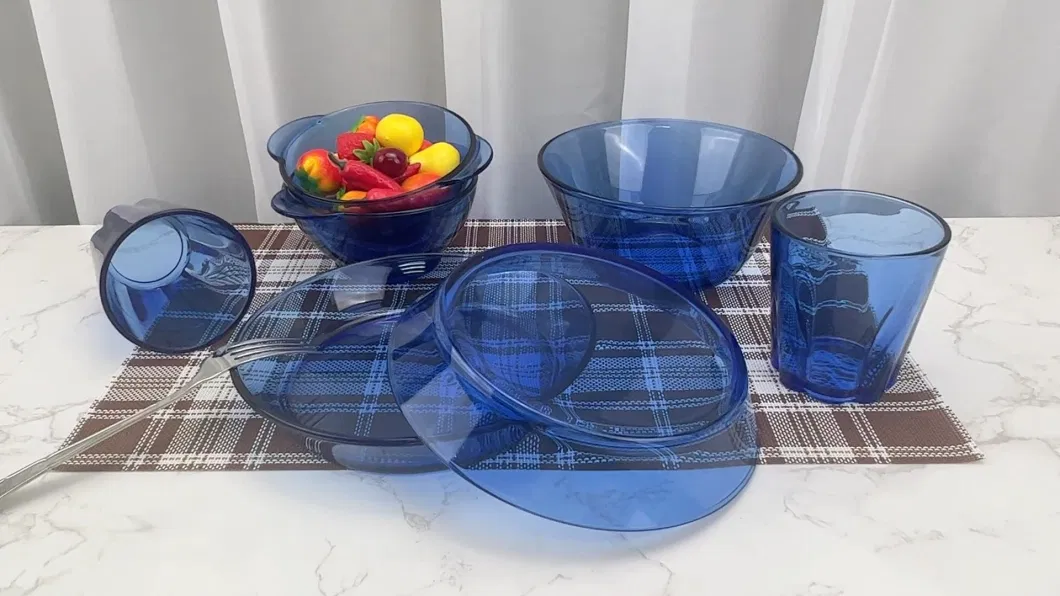 Wholesale High Borosilicate Glass Bowls, Glass Plates, Bakeware Set etc