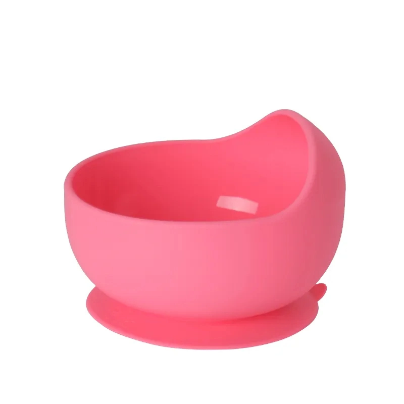 Children&prime;s Cutlery Suction Cup Silicone Baby Bowl School Meal Bowl