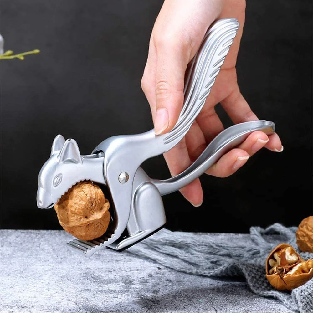 Unique Squirrel Heavy Duty Multi Function Nutcracker Nut Opener Sheller Kitchen Tool Bl15746