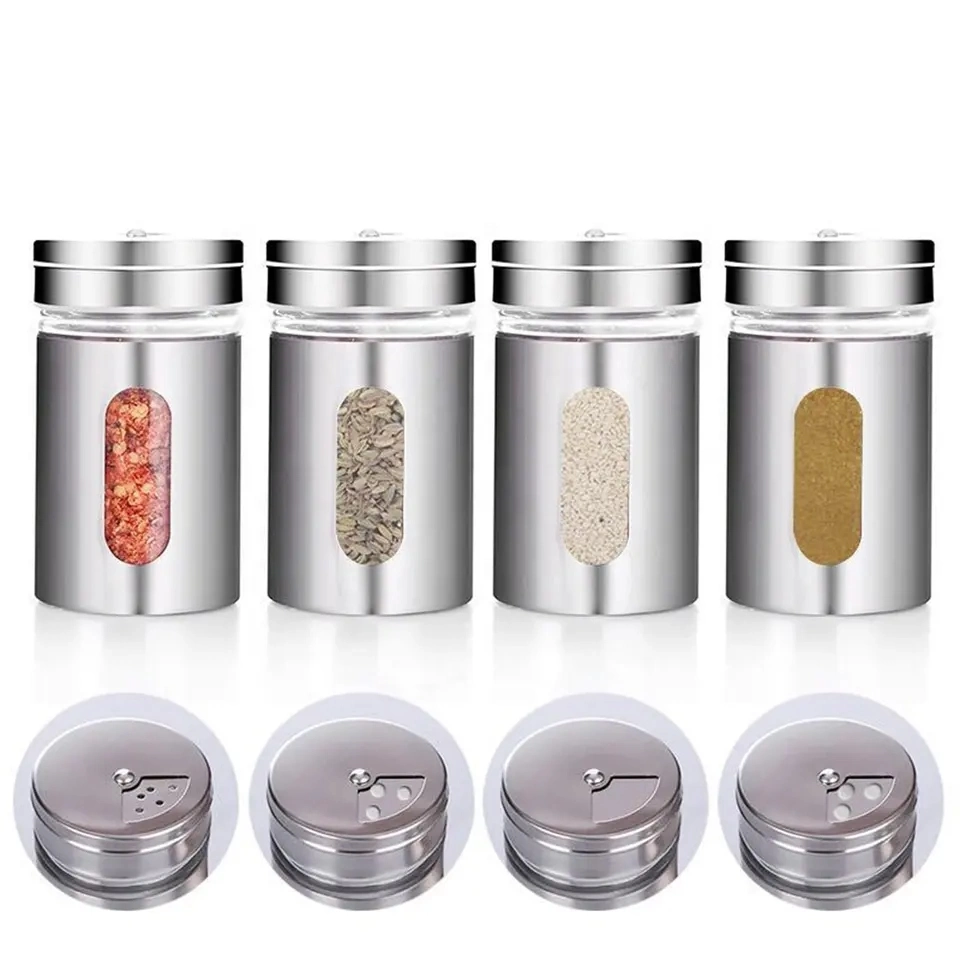 Packaging 500ml Food Pack Airtight Metal Cover Different Color Glass Bottle Storage &amp; Organization