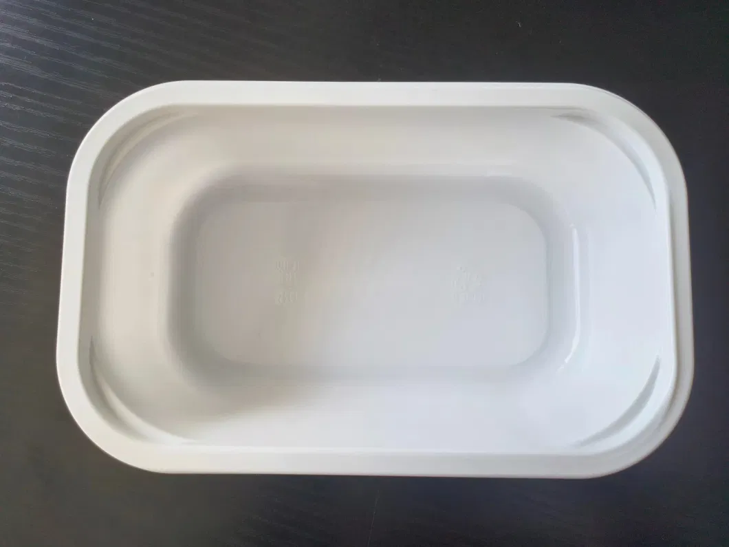 Microwave-Safe Cpet Meal Tray Aviation Container Disposable Tableware