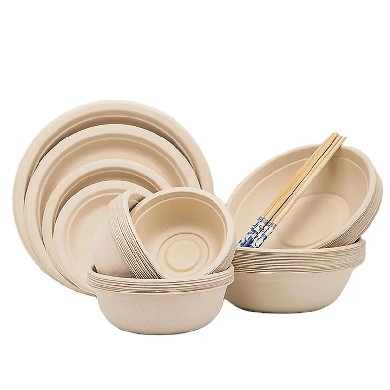 Patent Certified Disposable Bowls Biodegradable Biodegradable Lunch Bowl Disposable Tableware Party