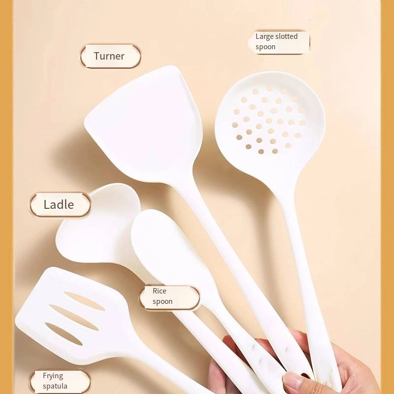 Silicone Spatula Non-Stick Pan Special Cooking Spatula Household Heat Resistant