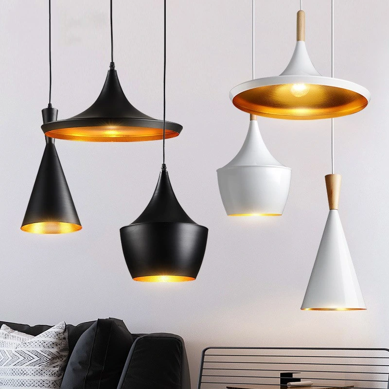 Wholesale Retro Industrial Pendant Lamp Living Room Dining Room Kitchen Iron Chandelier Fixtures