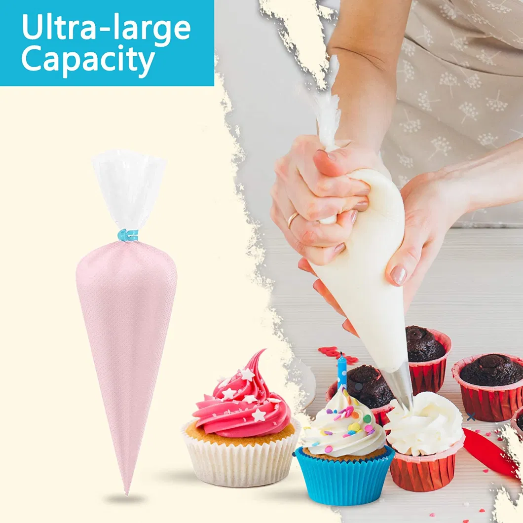 Disposable 100PCS/Set Pastry Bag Piping Bag Kitchen Baking Tools