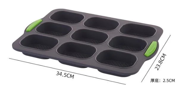 6 PCS Silicone Baking Set Nonstick Silicone Bakeware Set with Bread Loaf Pan, Muffin Pan,