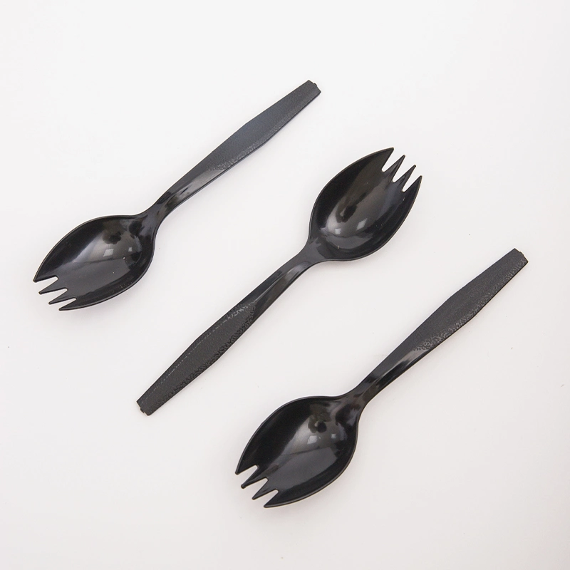 Disposable Plastic Cutlery Manufactures Bulk Pack Tableware Soupspoon PP Cornstarch