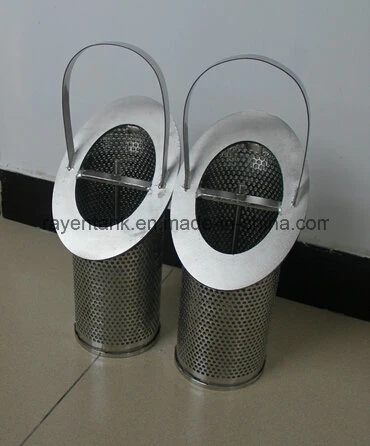 Water Filter Stainless Steel Basket Strainer