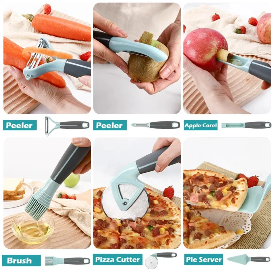 Factory Directly Supply Comfortable Handle Plastic Small Kitchen Gadgets Tools Kitchen Accessories