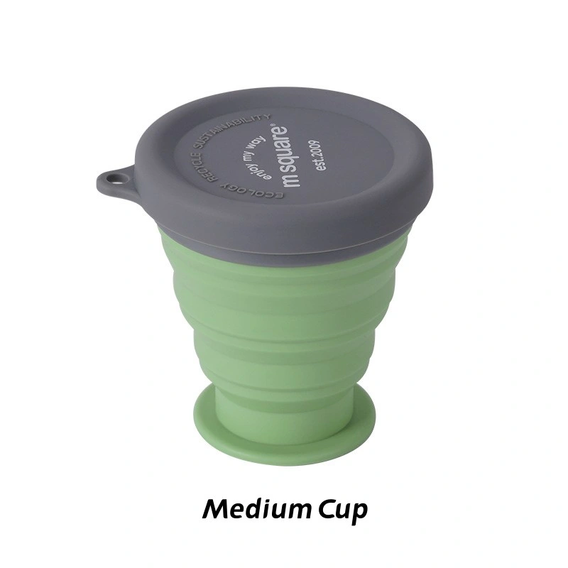 Cooking Utensils Portable Multi-Function Outdoor Camping Picnic Collapsible Silicone Foldable Water Kettle with Handle Cup Mug Bowl Camping Set