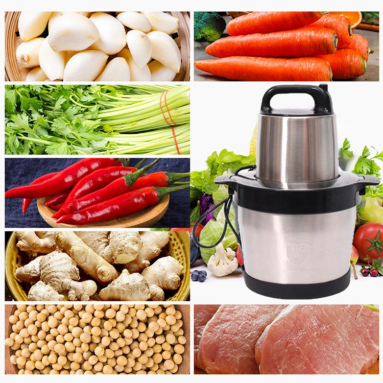 350W Electric Food Processor Chopper 1.5L Industrial Meat Mincer Machine for Kitchen Vegetables Onion Garlic