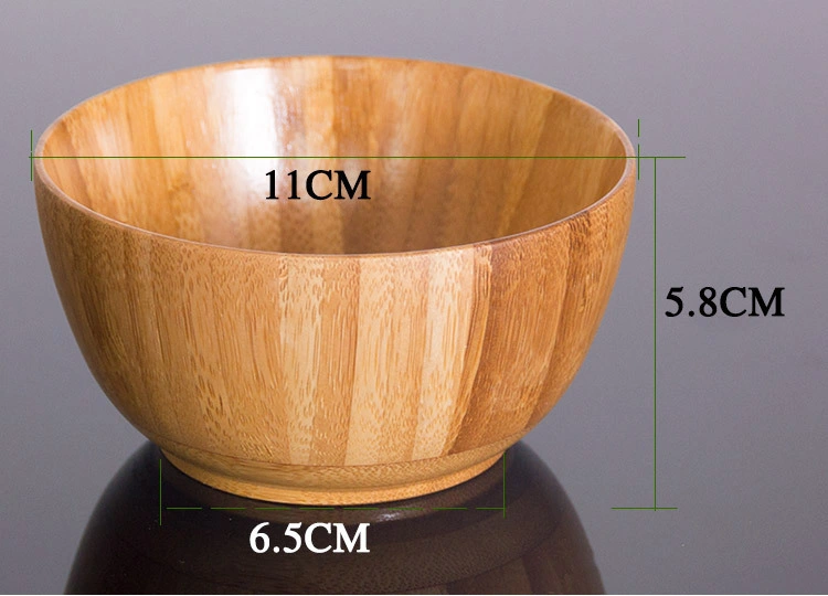 Wooden Tableware Eco-Friendly Baby Bowl Dinnerware Bowls