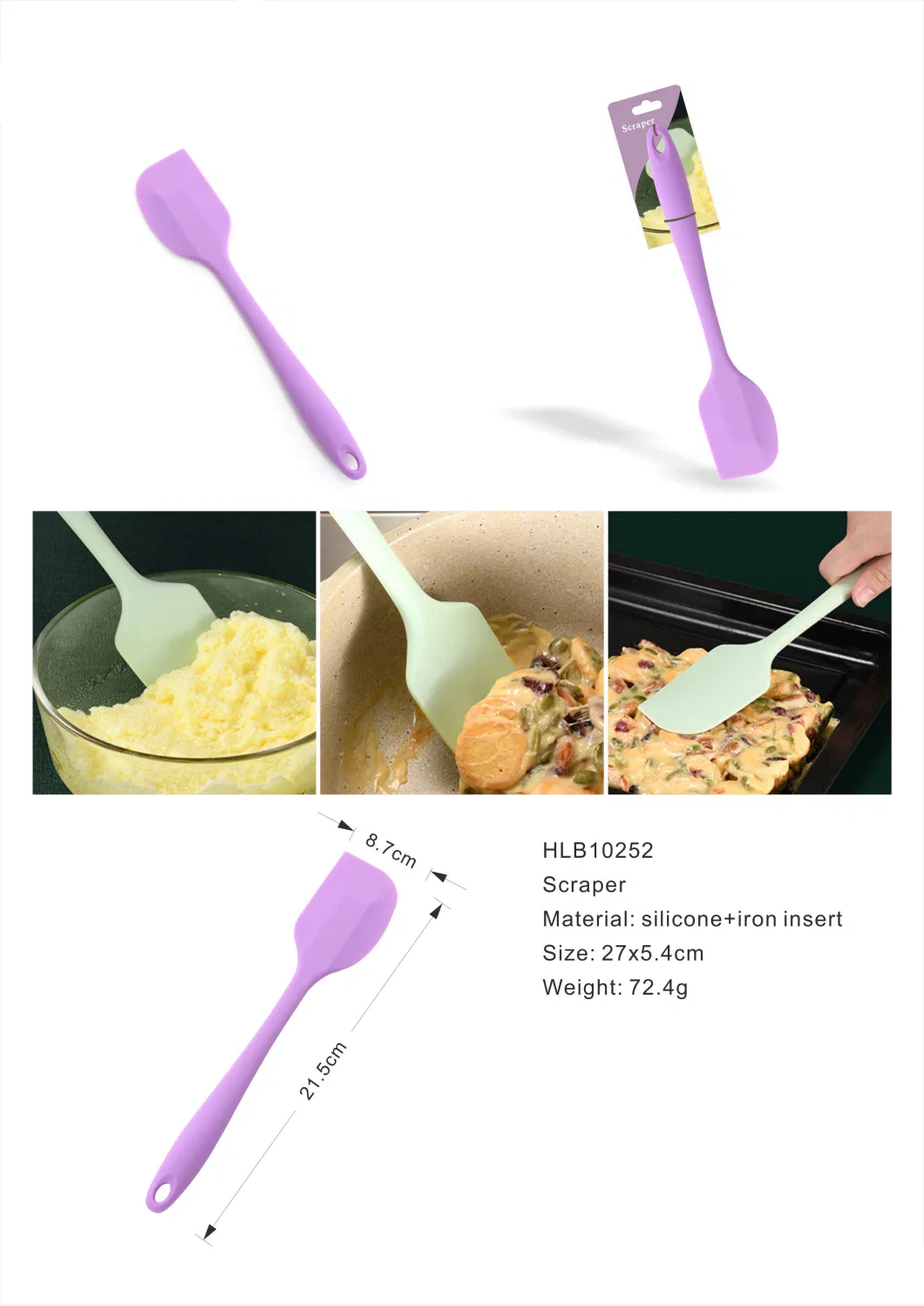 Baking Tools Butter Scraper Noodle Spoon Kitchen Tools Utensil