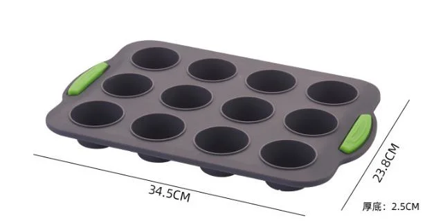 6 PCS Silicone Baking Set Nonstick Silicone Bakeware Set with Bread Loaf Pan, Muffin Pan,