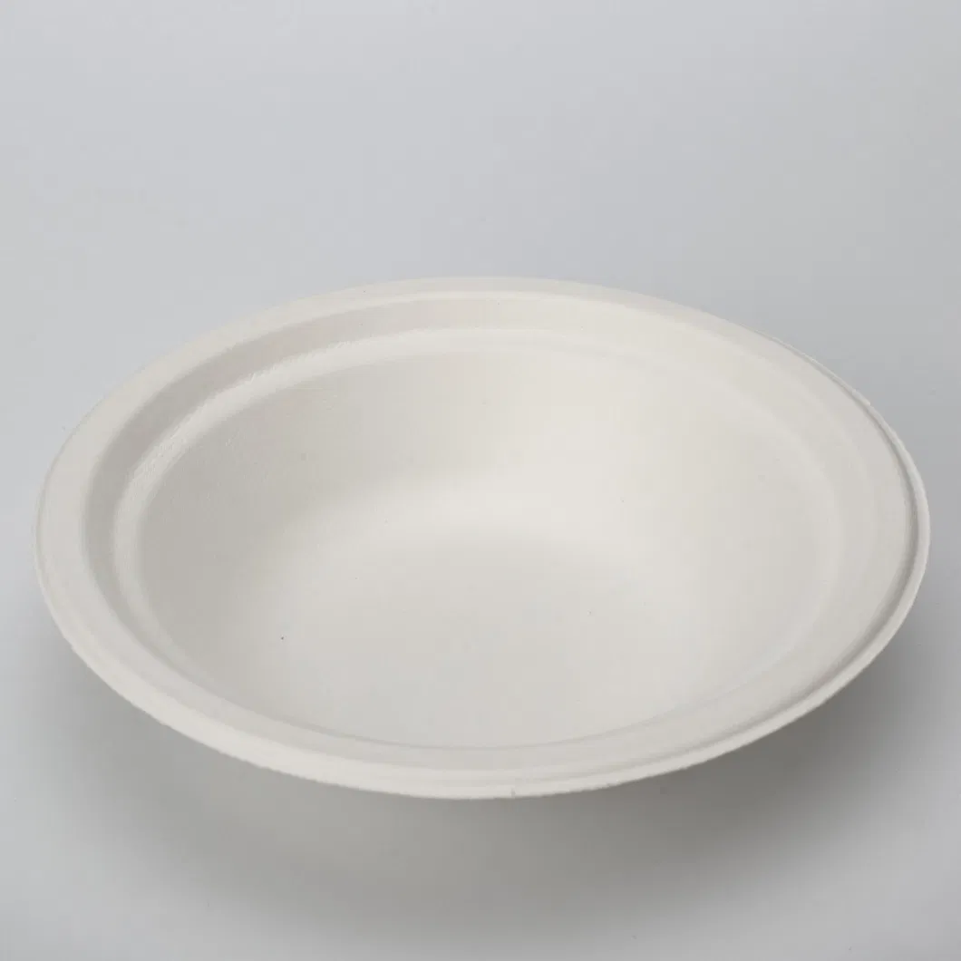 High Quality 100% Biodegradable Compostable Paper Disposable Bagasse Paper Tableware