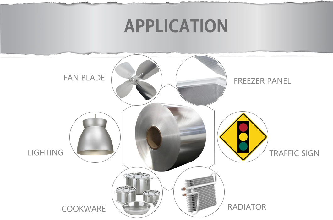 Afford Home Appliance Raw Material for Refrigerator and Air Conditioner Flat Aluminum