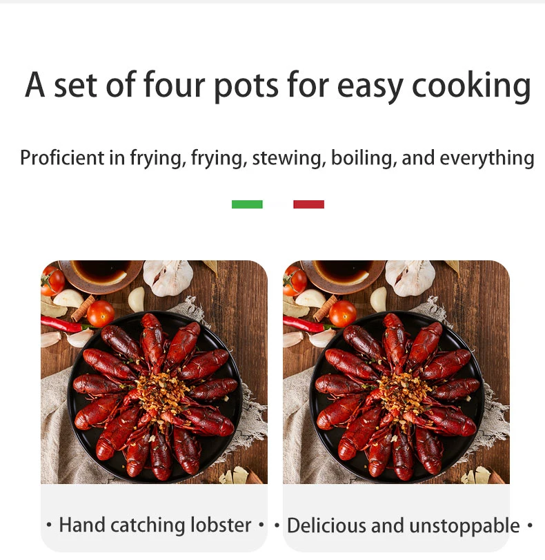 Non Stick Frying Pan Cookware Diecast Aluminum Nonstick Cooking Pot Cookware Sets