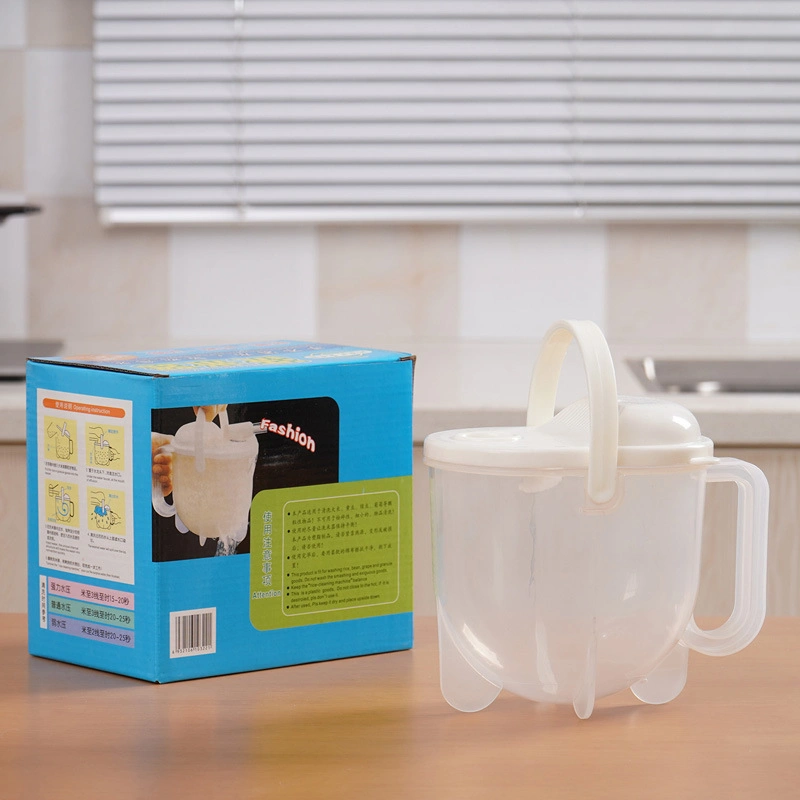 Kitchen Gadgets Lazy Tools Plastic Rice Washer Sieve Kitchen Accessories