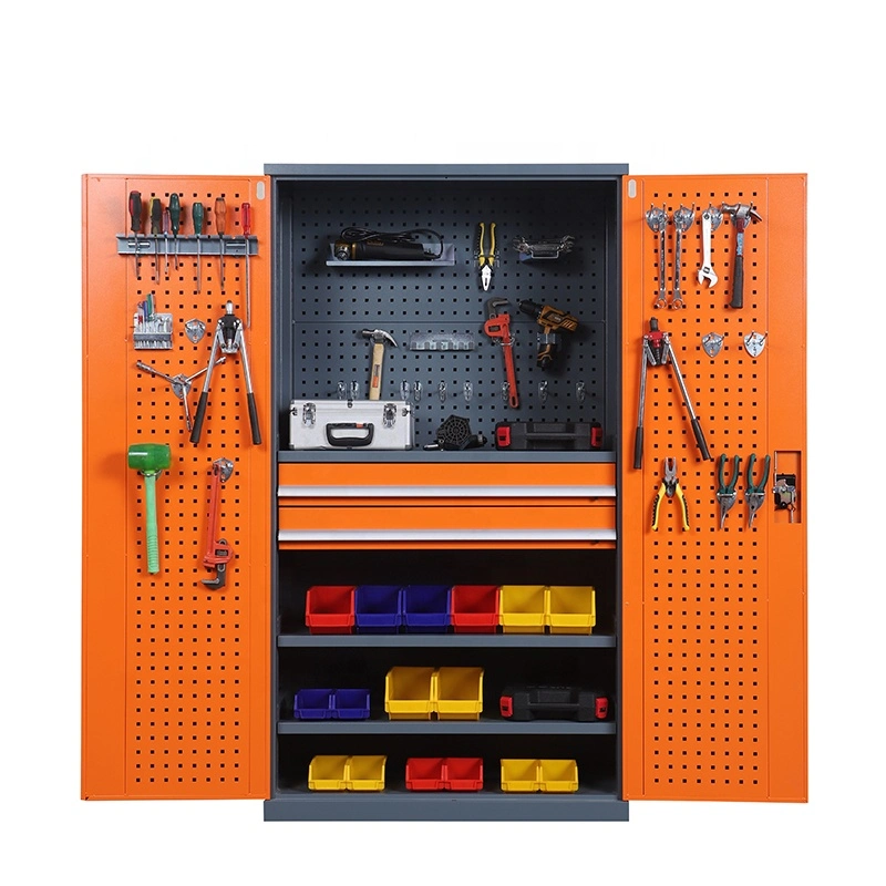 Efficient Organization with a Mobile Garage Cabinet