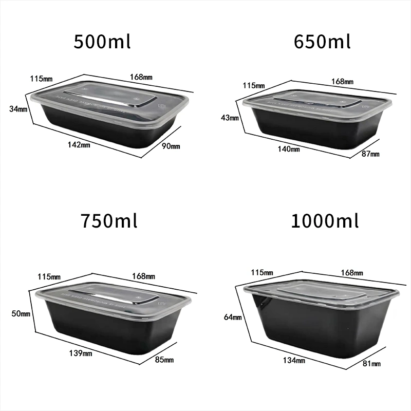 Customized Plastic Injection Mould Products Disposable Tableware Plastic Food Storage Container