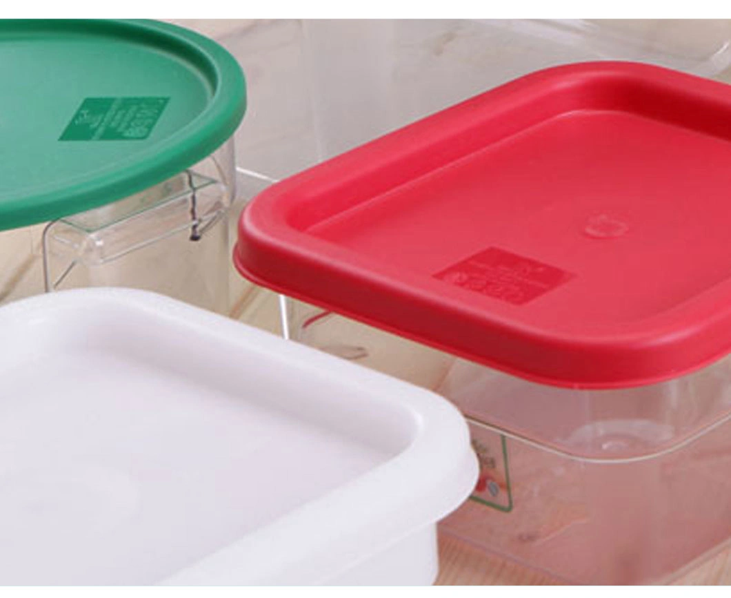 Clear PC PE Barrel Kitchen Plastic Food Storage Barrel Container