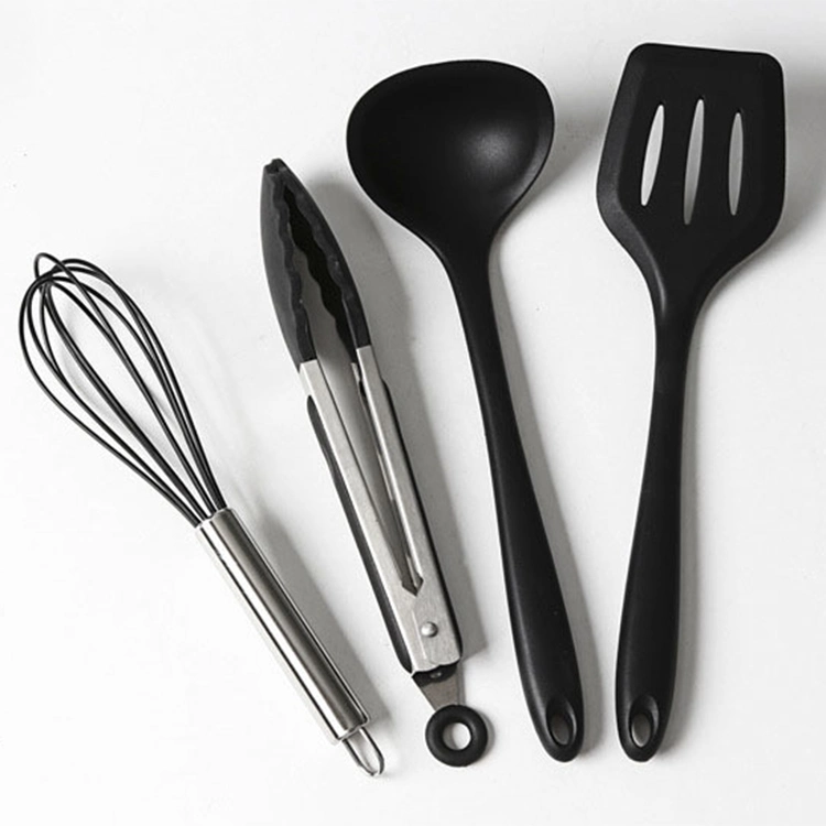 Wholesale 10 Piece Kitchenware Baking Cooking Tools Silicone Cookware Utensils Set