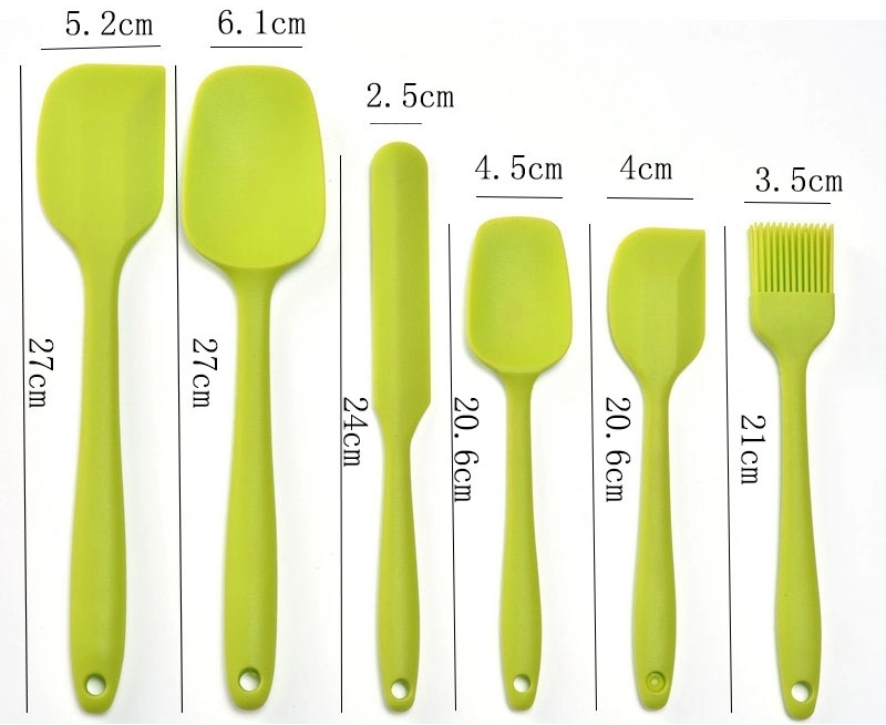 6 PCS BPA Free Silicone Kitchen Utensils Set Cake Baking &amp; Pastry Tools