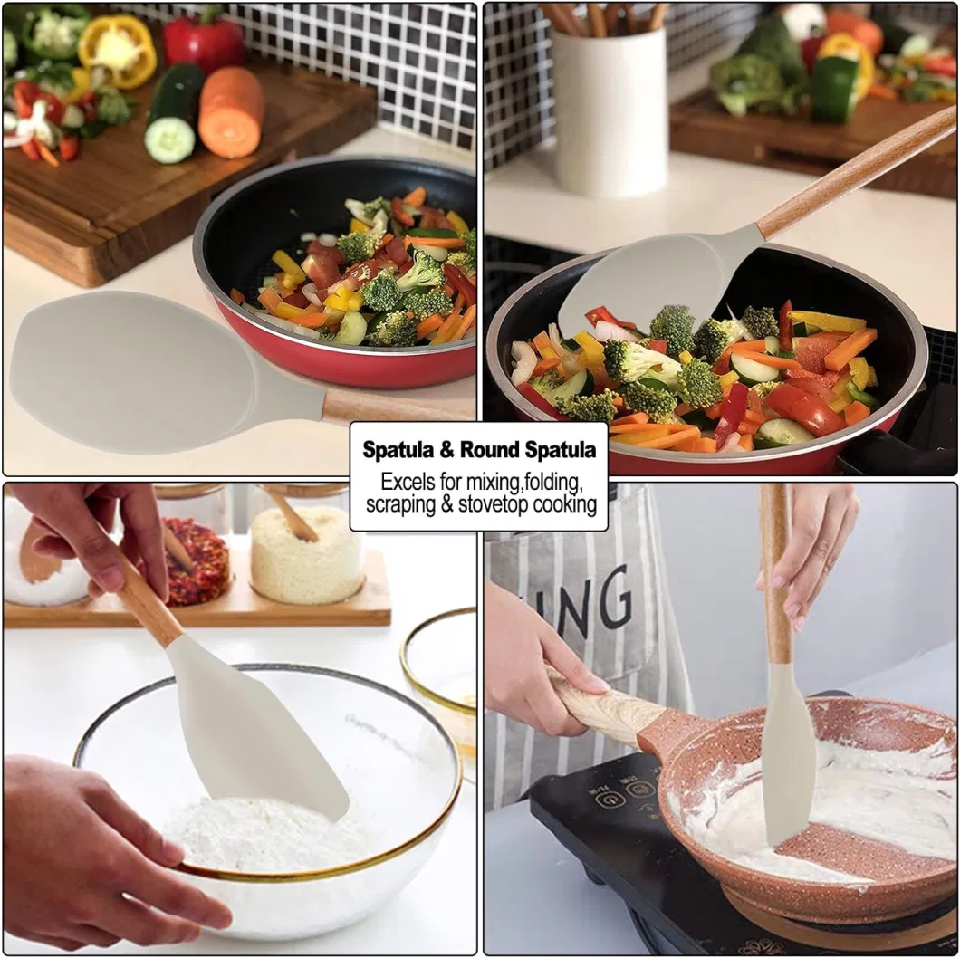 Kitchenware Baking Cooking Tools Silicone Cookware Utensils Cooking Tools Utensil Set