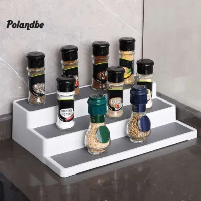 Porta-contenitori per rack per spezie non Skid 3 Tier a scala da cucina Rack Organizzatore da cucina rack