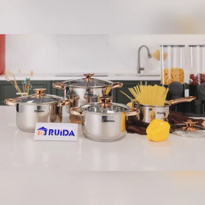  SET di utensili da cucina IN acciaio inox PER UTENSILI da cucina Utensili da cucina