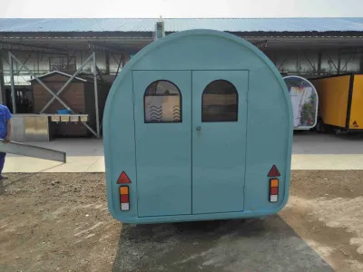 Unique Design Electric Food Truck in vendita Mobile Street alla moda Cucina Carrello alimentare