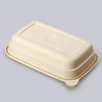 Contenitore per alimenti monouso per alimenti, recipiente degradabile