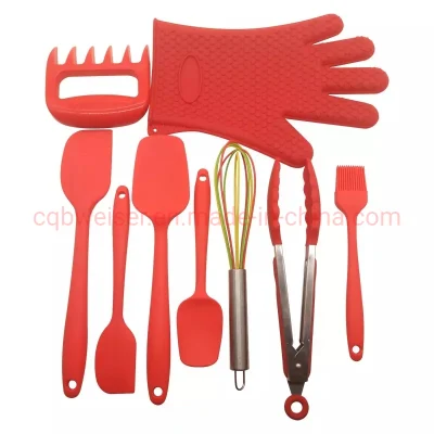  Set utensili da cucina in silicone Factory Set utensili da cucina in silicone