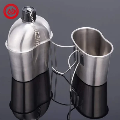  Vendita all&prime;ingrosso cucina leggero Backpacking esterno Campeggio pentole e Pan Cookware Impostazione
