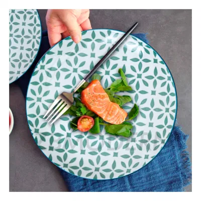  Piatti Set Dinnerware Ceramica cena Ceramica piatti bianchi cena piatti Ristorante all&prime;ingrosso Prezzo Dinnerware Set stoviglie