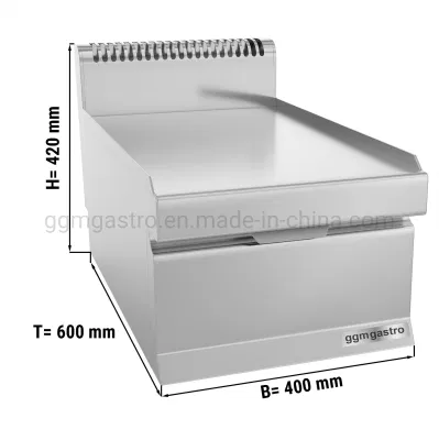  Cucina commerciale elemento neutro tavolo per attrezzatura di cottura