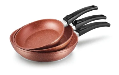  Pentole in ghisa grande padella di padella con filetto a fondo