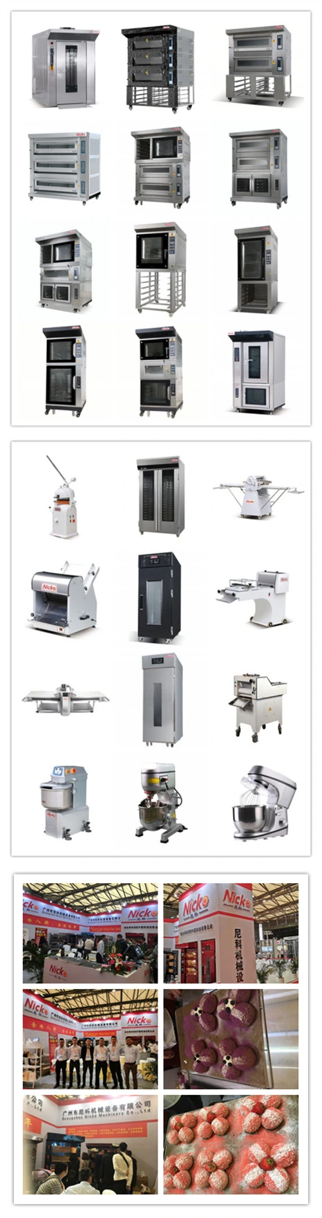 Customize Gas/Electric Commercial Kitchen Cooking Food Bread/Pizza Oven Bakery Equipment for Catering Restaurant/Hotel/Home for Bakery Oven Rotary Oven